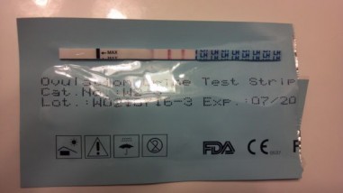 positive opk strip