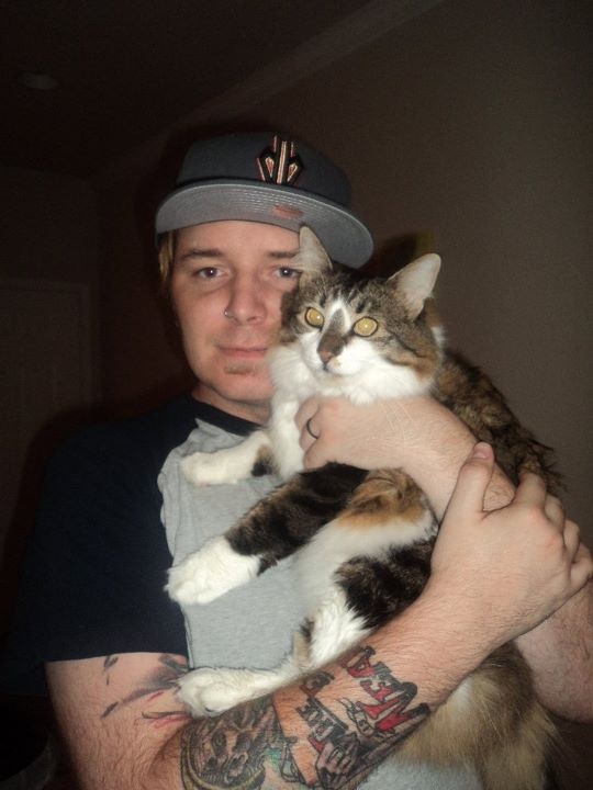 My SO and I are cat lovers! Show off your cats or pets! :) :  wedding pets Joe