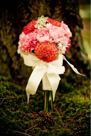 Show Off Your Bouquet Inspiration wedding Pink Wedding Bouquet