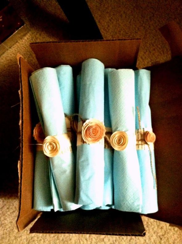 MY DIY wedding :  wedding diy decor Znapkins