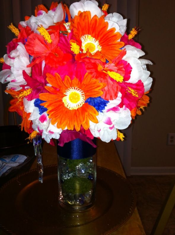 Brides with $5k-7K Budget...How are you spending it?? : wedding Our ColorsNavyPinkOrange