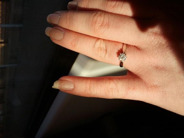 What's the story behind your engagement ring? :  wedding engagement ring proposal Ring Jan 2012