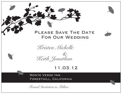 My Affordable Save The Dates.... :  wedding save the dates 1 Save The Dates Edited