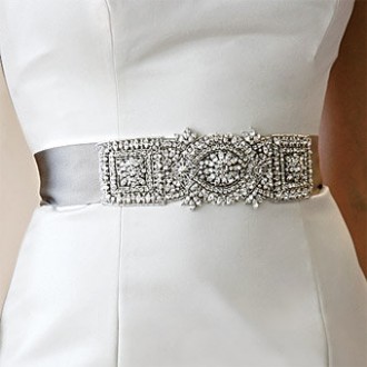 NEED A CRYSTAL SASH!!!! :  wedding sash bling crystal rhinestone belt accessories 4