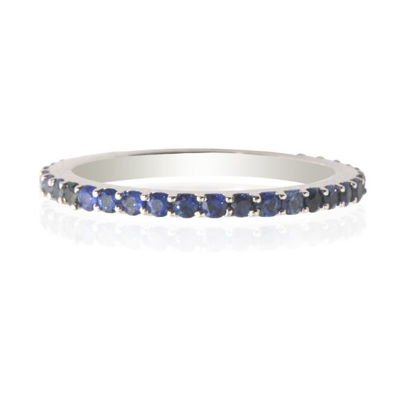 Help finding matching wedding band to sappire engagement ring :  wedding wedding band sapphire baguette Sapphire2