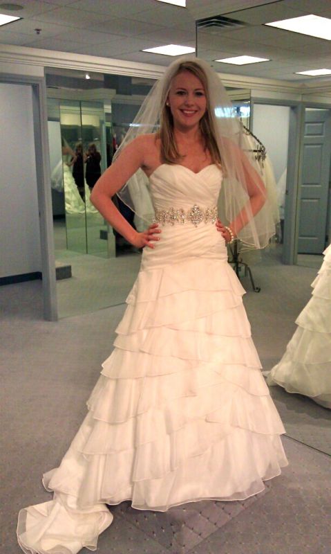Which dress should I choose?? Remi San Patrick or Alfred Angelo 2314? Thx!! :  wedding alfred angelo san patrick st patrick 1 remi vote wedding dress Photo 1