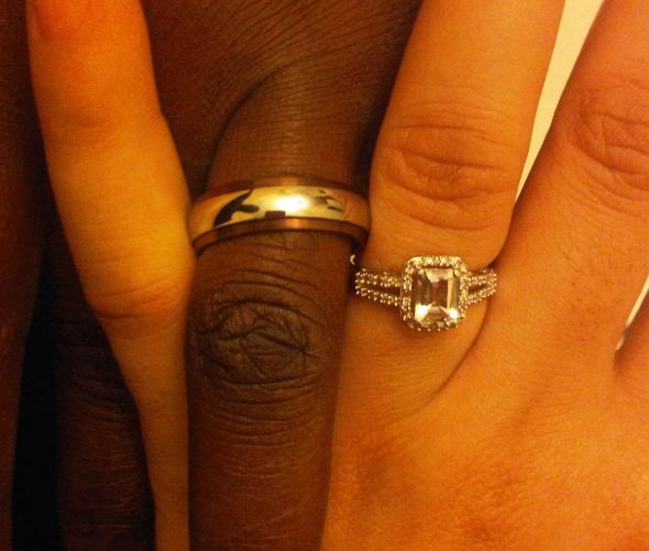 Promise Ring Bling (pic heavy) :  wedding promise ring Our Promise Rings