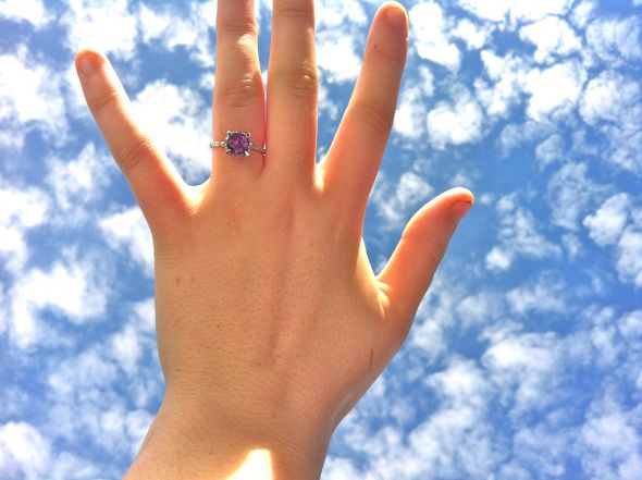 Non-Diamond Engagement Rings :  wedding rings Alexhalo