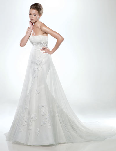 I never knew it could be so hard! : wedding allure wedding dress for sale Dior Front