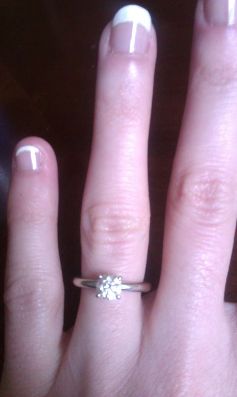 Fiance confronted me about not liking my ring.. help :  wedding ring help Ring
