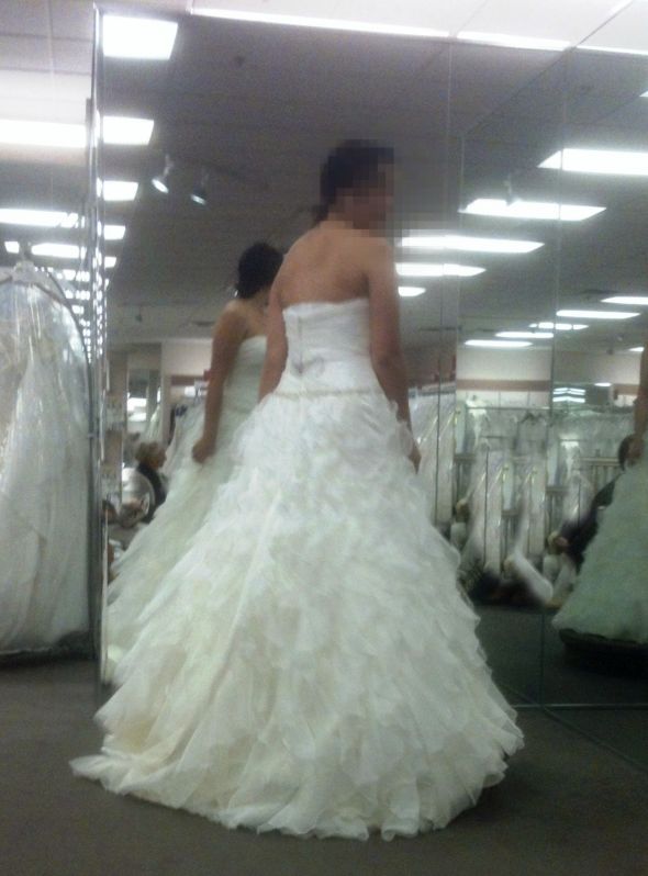 found the dress! no hairstyle or jewerly in mind (pic heavy) :  wedding dress help hairstyle jewerly wg3118 Bridaldress2