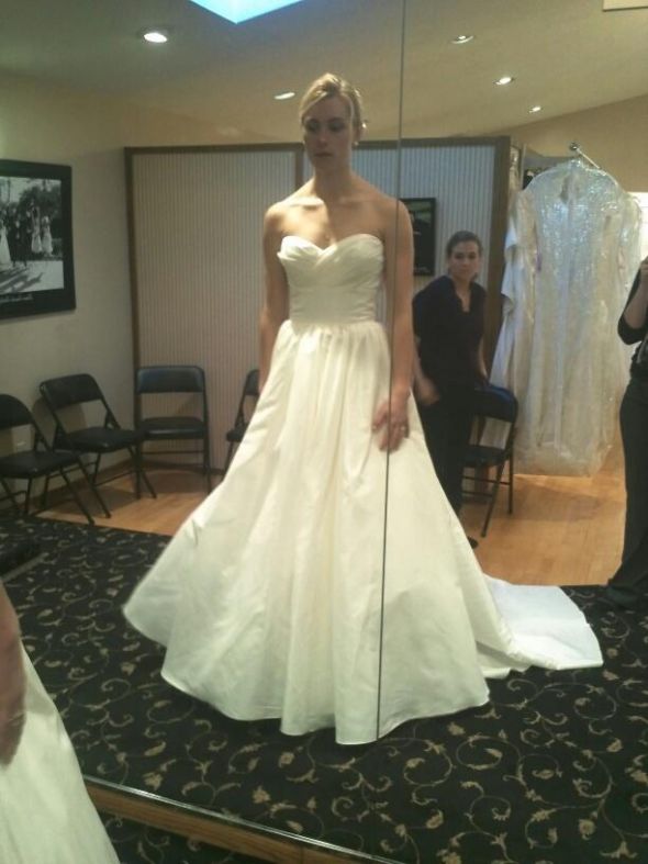 Wtoo Mimi Gown Size 12 : wedding wtoo mimi gown silk tafetta ivory dress Photo 21