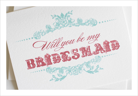 DIY Will you be my bridesmaid