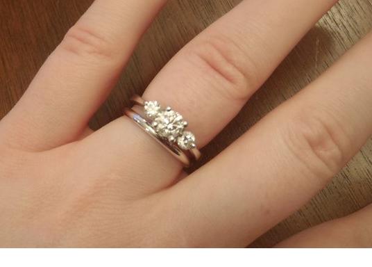 Show me your threestone rings wedding three stone rings engagement ring 