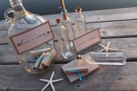 Message in a bottle guestbook!!