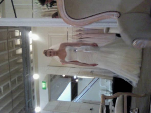 Please Help! Can not decide between two dresses!!! HELP! Pics : wedding vera dress sweetheart mermaid help Tulle1