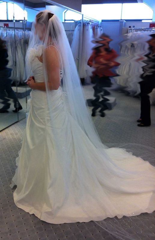 Any Alfred Angelo Brides? :  wedding alfred angelo bride bridal dress Weddingbeedress1