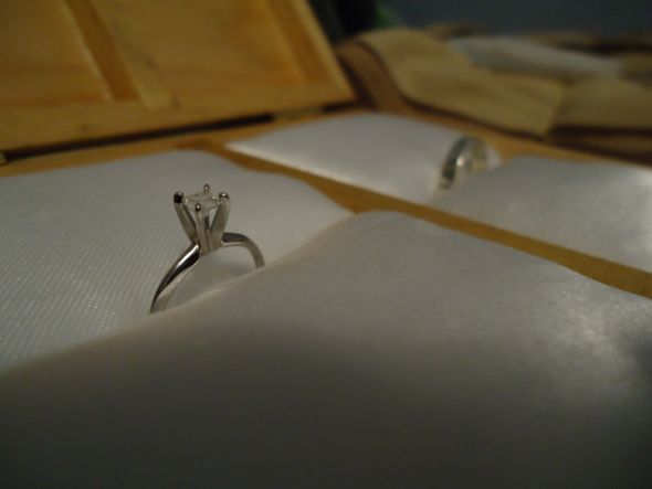 DIY ring bearer box....Success!