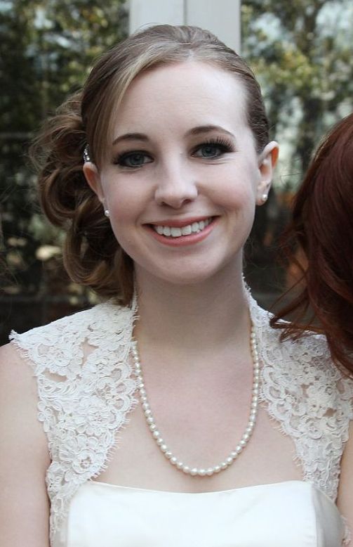 Hair & Makeup :  wedding hair ideas inspiration makeup up do Zach Amanda 077