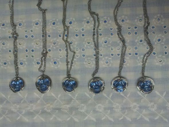 Bird Nest Bridesmaid Necklaces