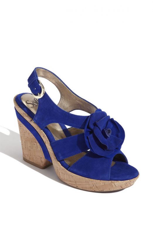 What color shoes are you wearing wedding shoes bride BlueShoesWedges