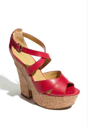 Two Wedges Give me Your Opinion wedding shoes PinkWedge