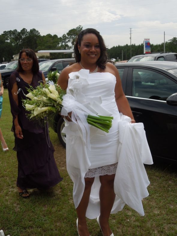 My etsy wedding dress