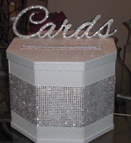 DIY Wedding Cardbox by Weddingbee