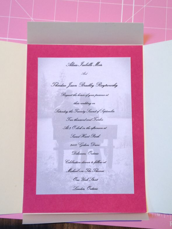  Wedding Invitations wedding invites invitations pink diy Photo2