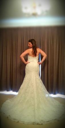First photos of me in my dream dress. *I was a little nervous