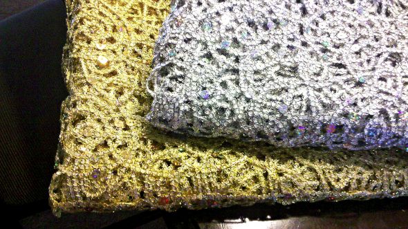  and large overlays 52x72 I also have gold bling mesh Looking 