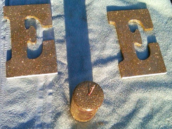 Glittered Letters