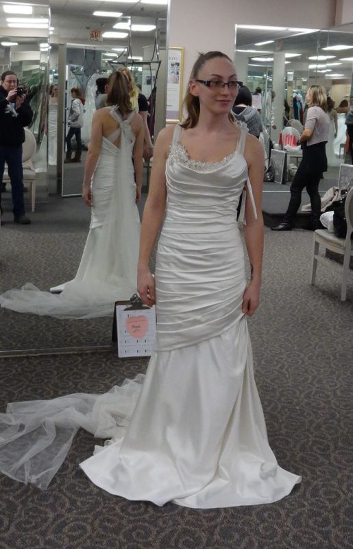 David's Bridal SPK472? Any Real Life pics? :  wedding dress davids bridal Jenns Pics 119