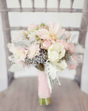 wedding Pinkgrey As for your bridesmaids you could go with peonies roses 