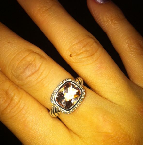 Morganite ring help? : wedding ring morganite custom Noblesse2