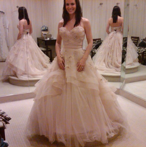 Wtoo-- pictures on real brides? : wedding wtoo watters dress WTOO Olivia