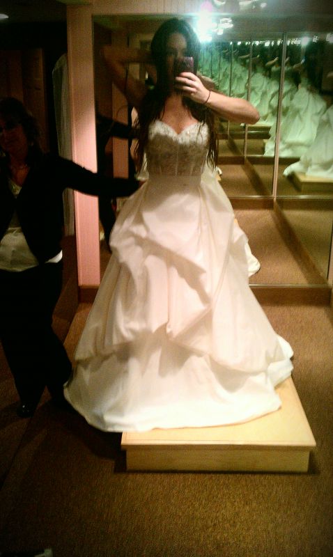 Wtoo-- pictures on real brides? : wedding wtoo watters dress Dress2