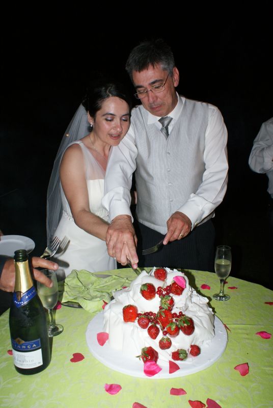 Our simple cake rocked!