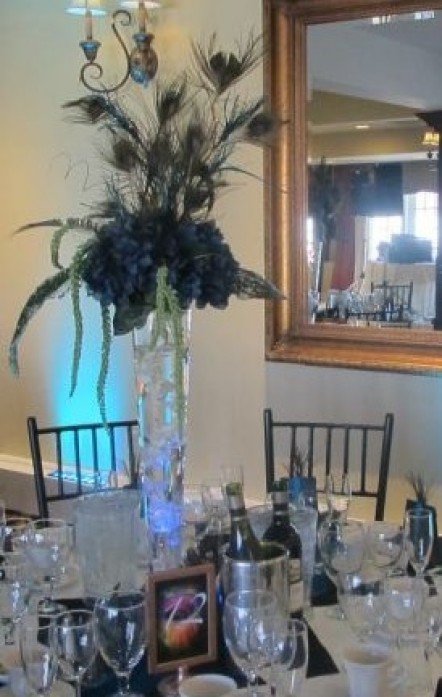 Looking to buy Tall Trumpet vases wedding vases flowers reception Center 2