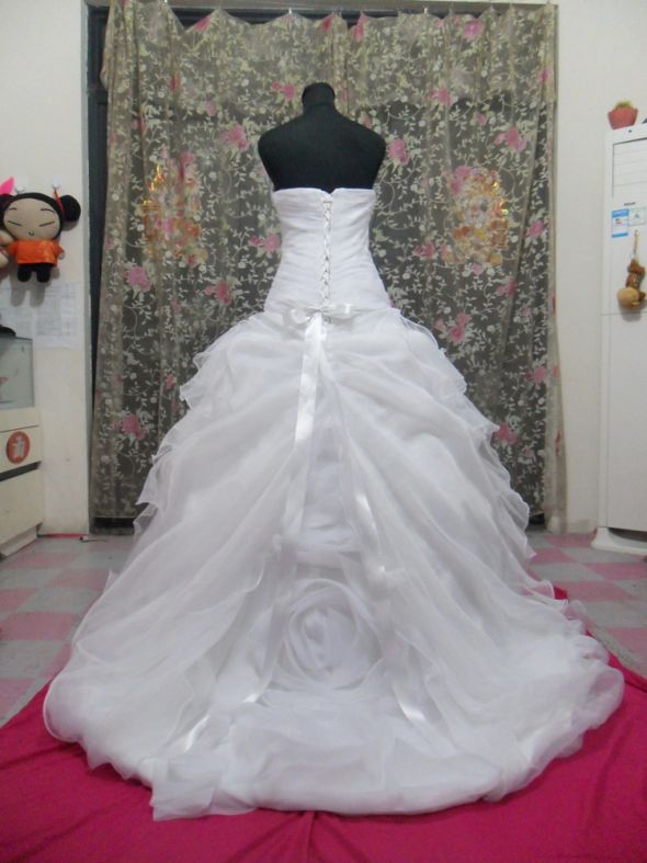 China Dress Complicated Gown please help : wedding china dress help organza vera wange SAM 58761