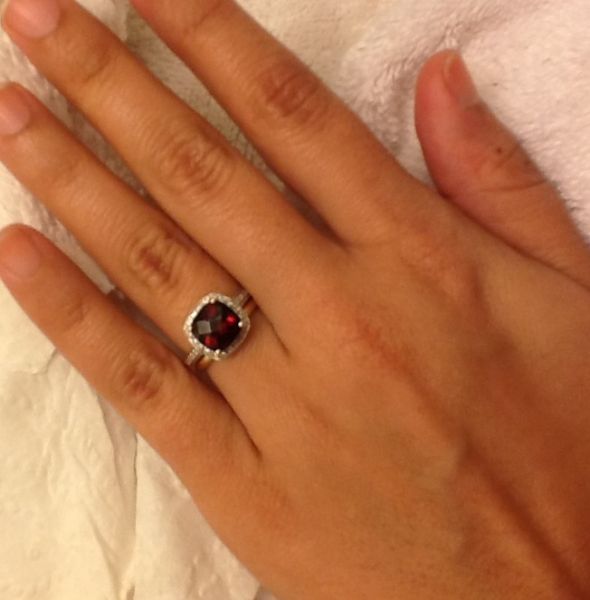 Non-Diamond Engagement Rings :  wedding rings Ring Set