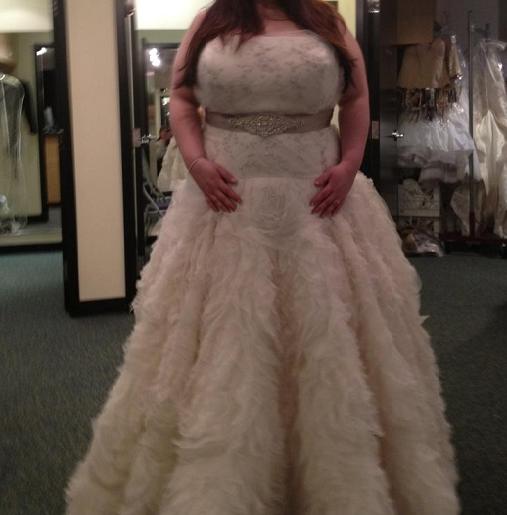 Calling all size 20+ bees... :  wedding Dress