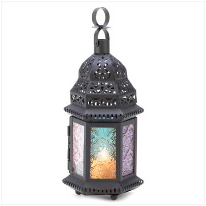 Beautiful multi-colored lantern