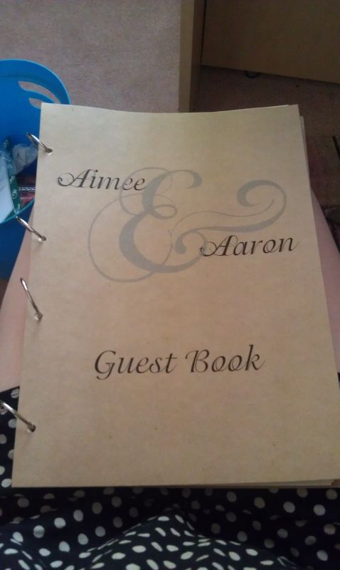 guest book with a difference