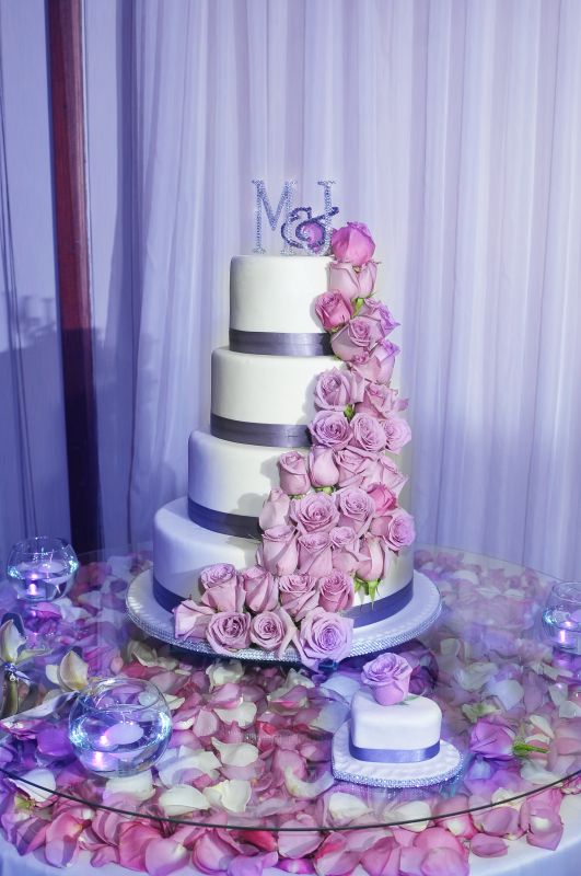 my wedding cake/ cake topper