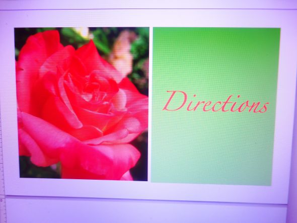 My DIY invitations...