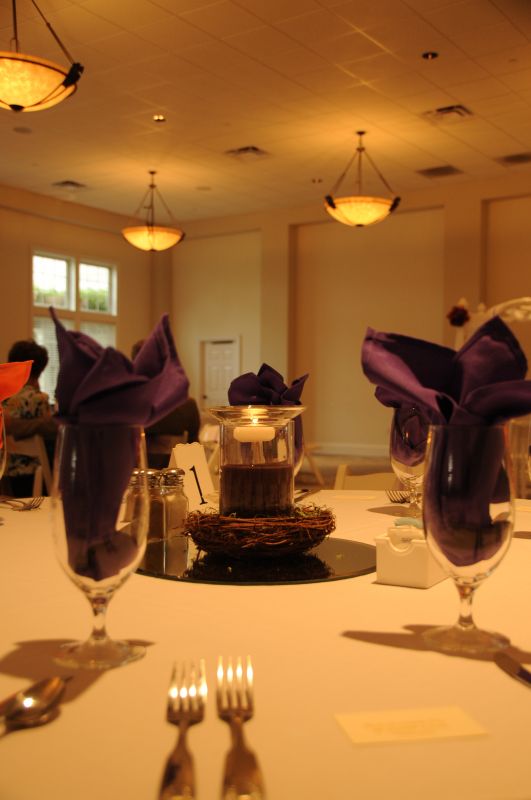 Purple Napkins