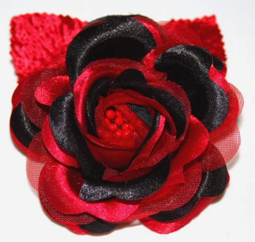 Ruby Red Black Rose Wedding Flowers Black Red Wedding Decor