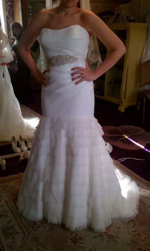 Wtoo-- pictures on real brides? : wedding wtoo watters dress Shot With Bead Belt