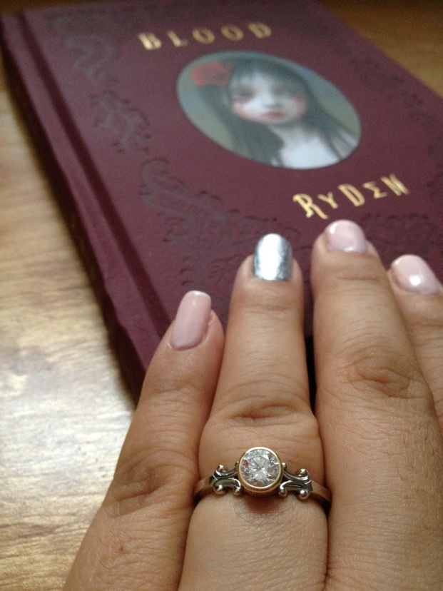 Any bees with bezel set rings? : wedding bezel peridot ring F5A067BC C518 405A 8811 784980A4CC82 1